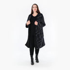 AKH Fashion Jacke 6828 Estelle, Schwarz/Blau/Weiß