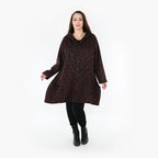 AKH Fashion Jacke 6665 Estelle, Schwarz/Grün/Rot