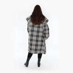 AKH Fashion Mantel 1776 Leona, Weiß/Schwarz