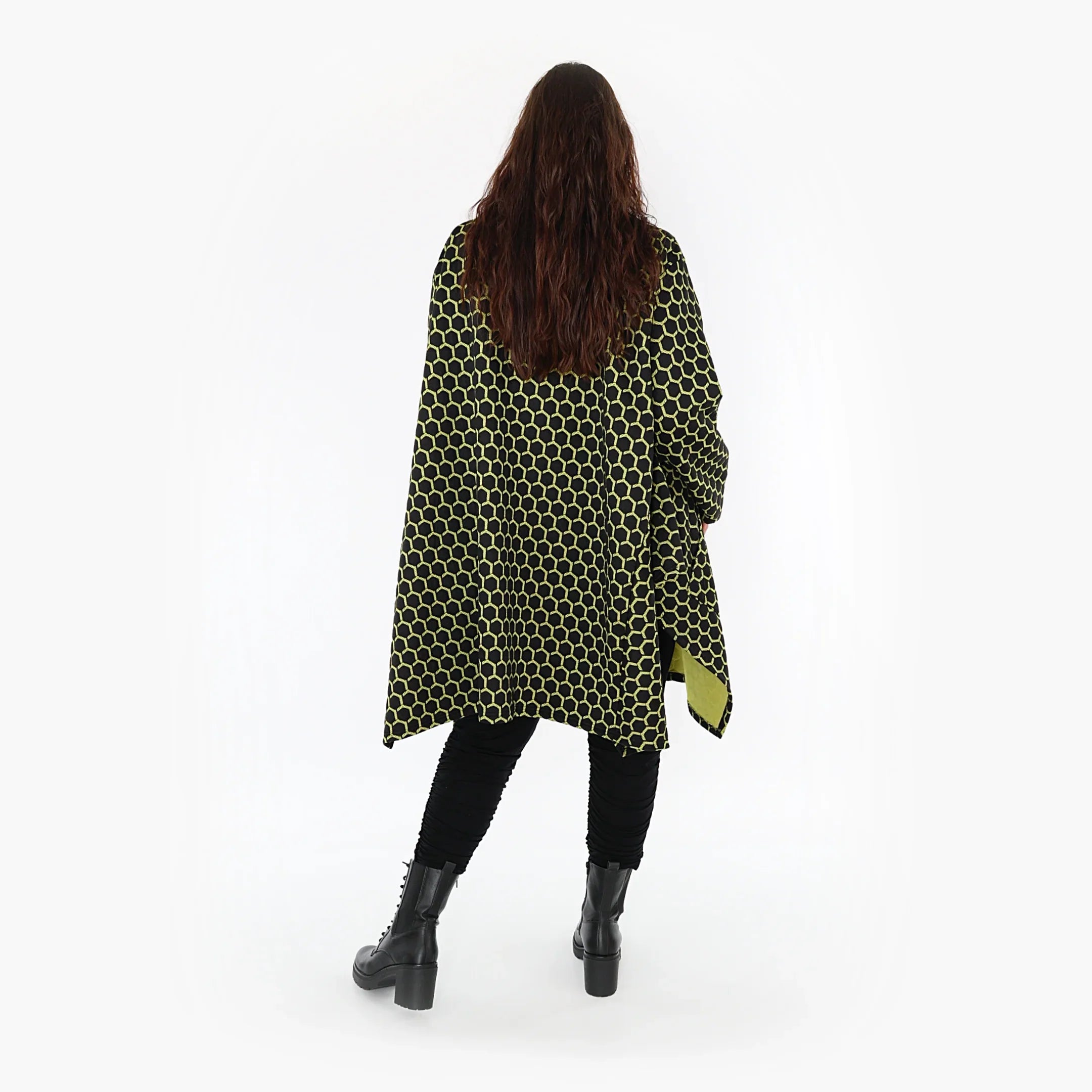 AKH Fashion Jacke 6864 Velora, Schwarz/Lime