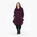 AKH Fashion Jacke 6864 Velora, Schwarz/Fuchsia