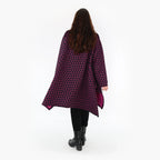 AKH Fashion Jacke 6864 Velora, Schwarz/Fuchsia