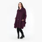 AKH Fashion Jacke 6864 Velora, Schwarz/Fuchsia
