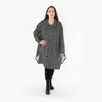 AKH 6864 Jacket, Black and White