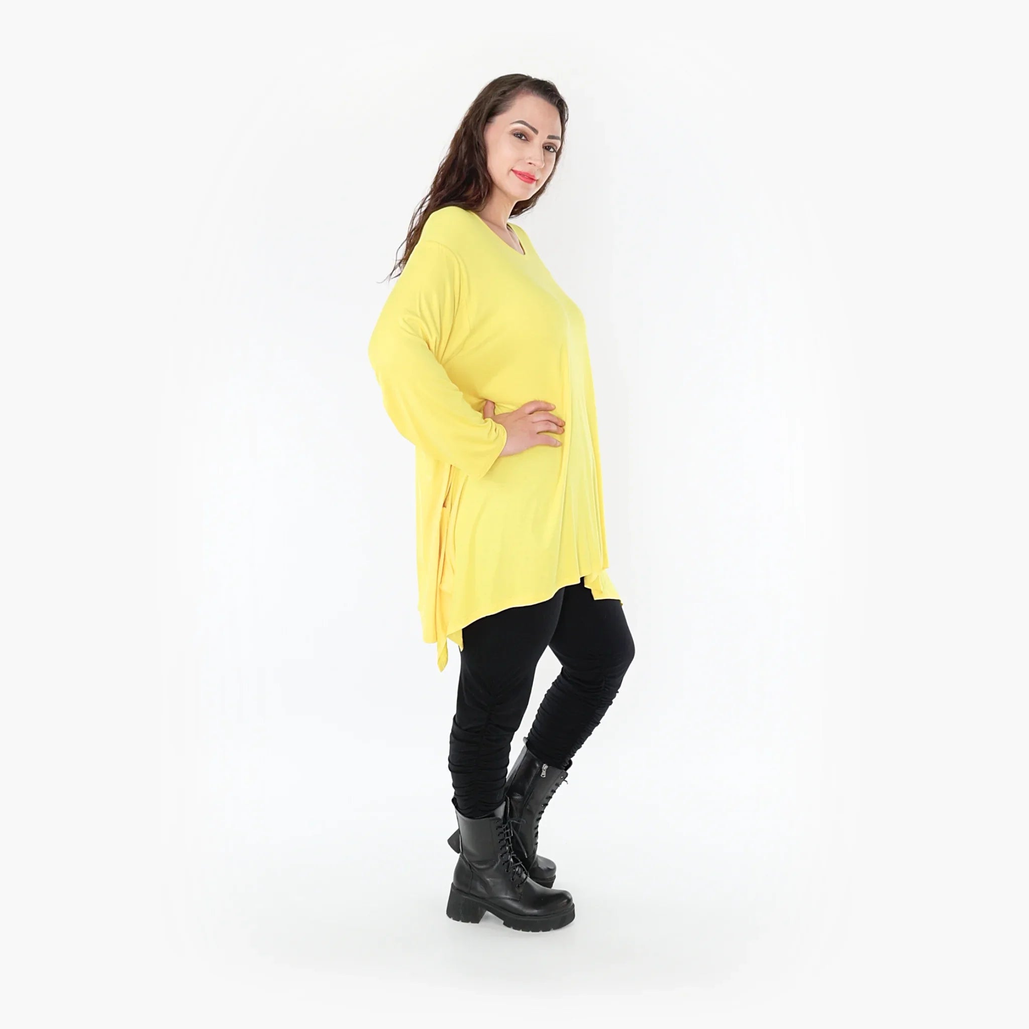 Chemise AKH 1019L, jaune