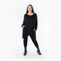 AKH Basics · T-shirt · Skye · 1019L · Schwarz