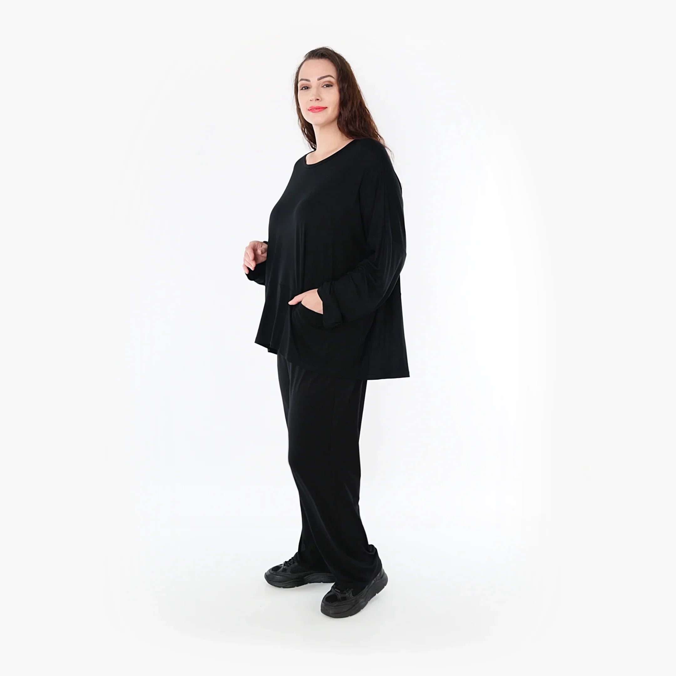 AKH Basics · Shirt · Skye · 6888L · Zwart