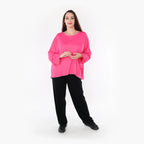 AKH 6888L Big Shirt, Fuchsia
