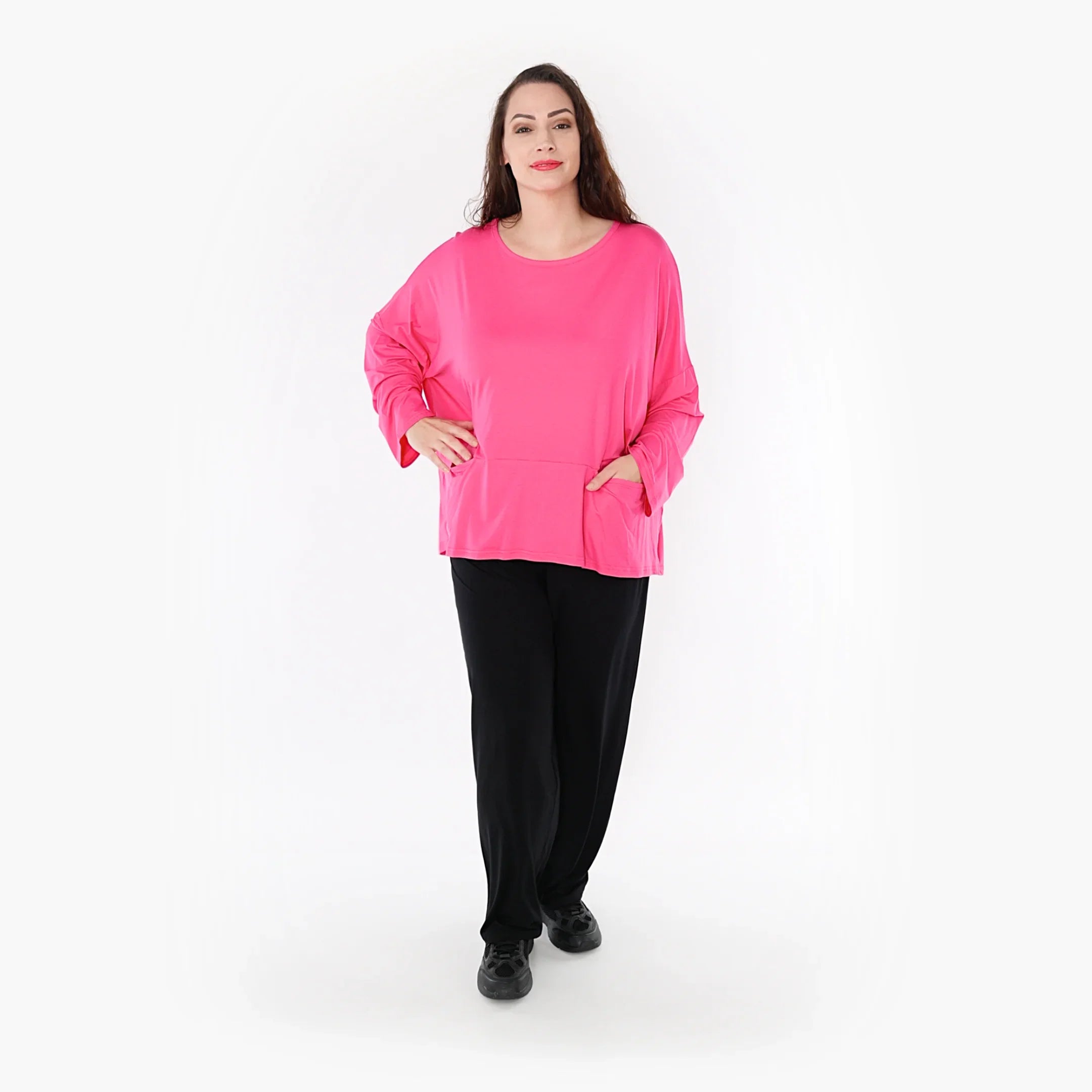 AKH 6888L Big Shirt, Fuchsia