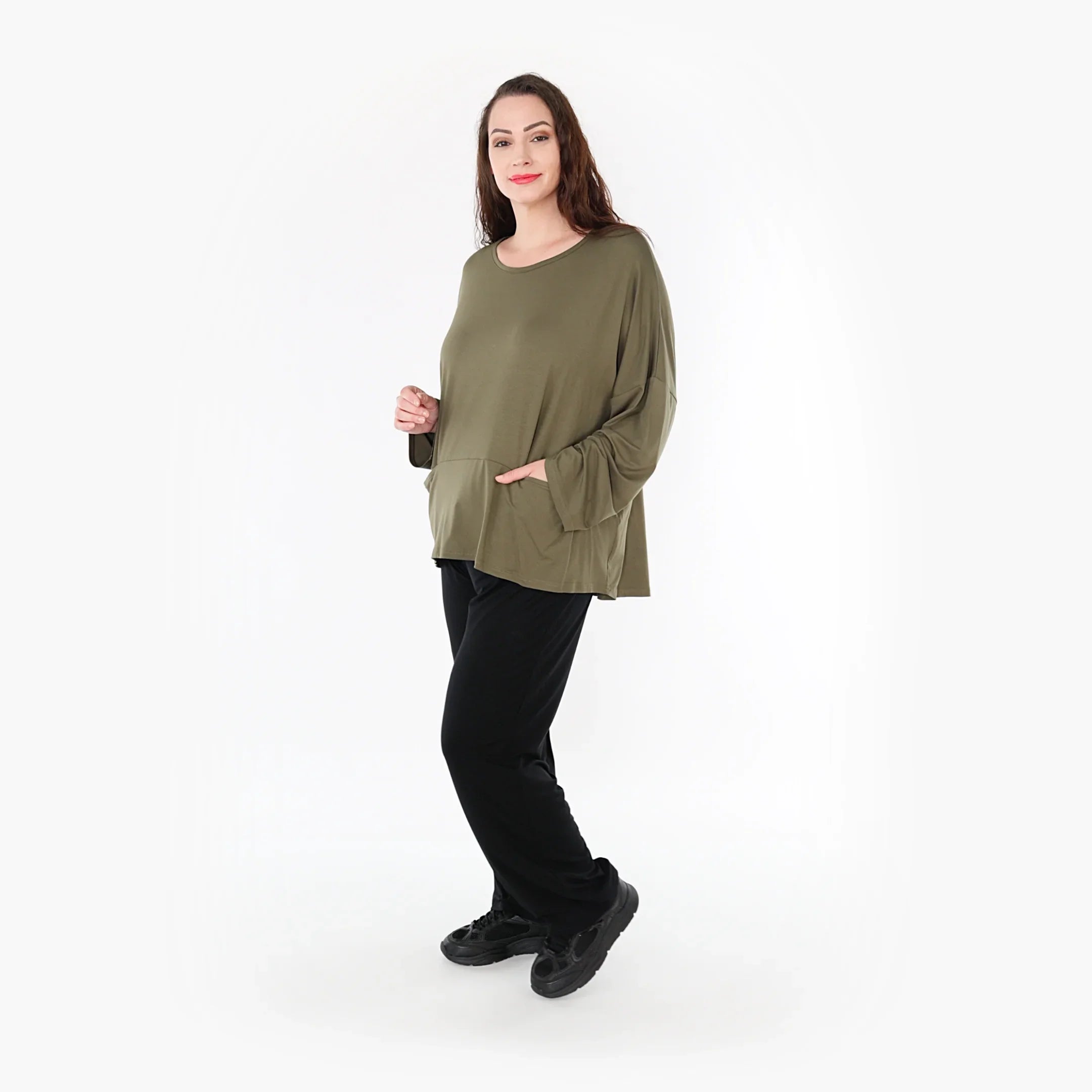 AKH Fashion Shirt 6888L Skye, Olive