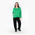 AKH 6888L Big Shirt, Green