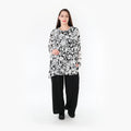 AKH Fashion Shirt 593 Veru, Weiß/Schwarz
