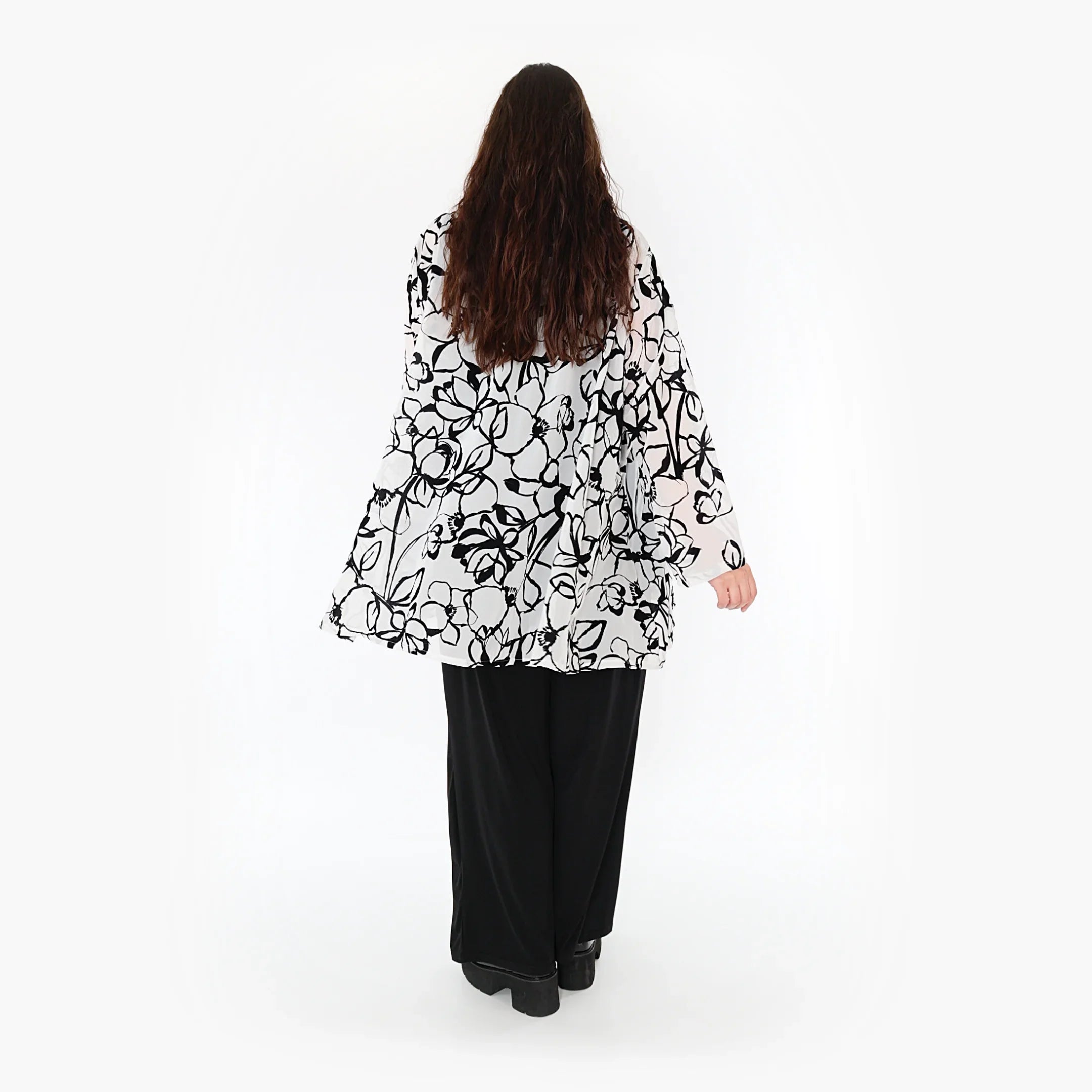 AKH Fashion Shirt 593 Veru, Weiß/Schwarz