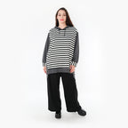 AKH Fashion Shirt 6988 Luisa, Grau/Weiß