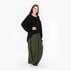 AKH Fashion Hose 8069 Velora, Schwarz/Lime