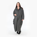 AKH Fashion Mantel 6985 Velora, Schwarz/Weiß