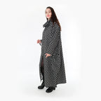 AKH Fashion Mantel 6985 Velora, Schwarz/Weiß