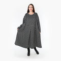 AKH Fashion Kleid 6984 Velora, Schwarz/Weiß