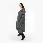AKH Fashion Kleid 6984 Velora, Schwarz/Weiß
