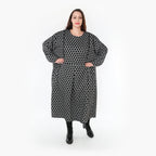 AKH Fashion Kleid 6984 Velora, Schwarz/Weiß