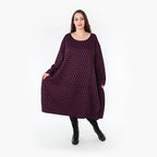 Robe AKH 6859, Noir-Fuchsia