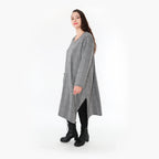 AKH Fashion Kleid 6982 Marla, Weiß/Schwarz