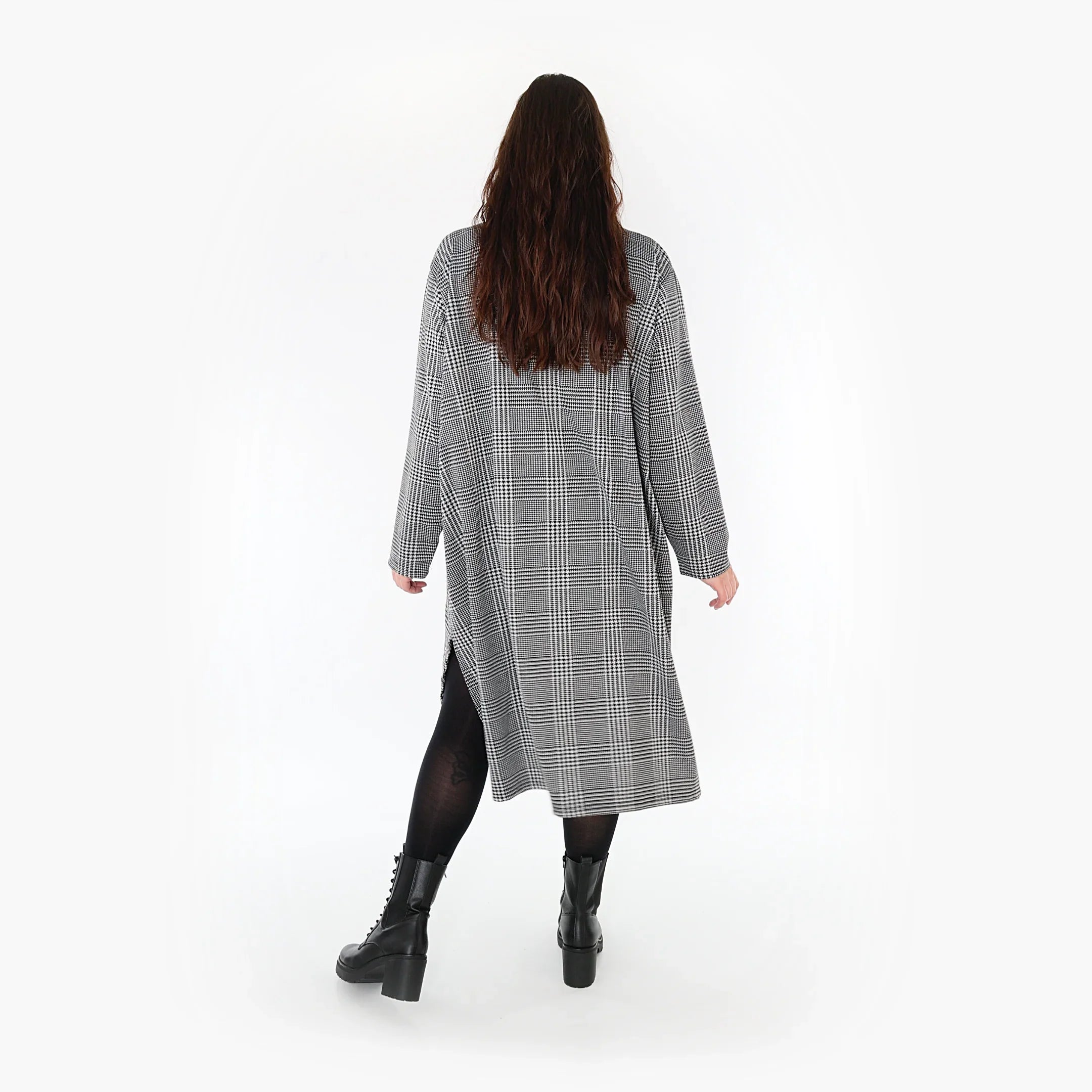 AKH Fashion Kleid 6982 Marla, Weiß/Schwarz