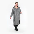 AKH Fashion Kleid 6982 Marla, Weiß/Schwarz