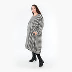 AKH Fashion Kleid 6947 Madeleine, Weiß/Schwarz