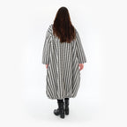AKH Fashion Kleid 6947 Madeleine, Weiß/Schwarz