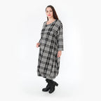 AKH Fashion Kleid 6947 Leona, Weiß/Schwarz