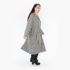 AKH Fashion Mantel 6979 Madeleine, Weiß/Schwarz