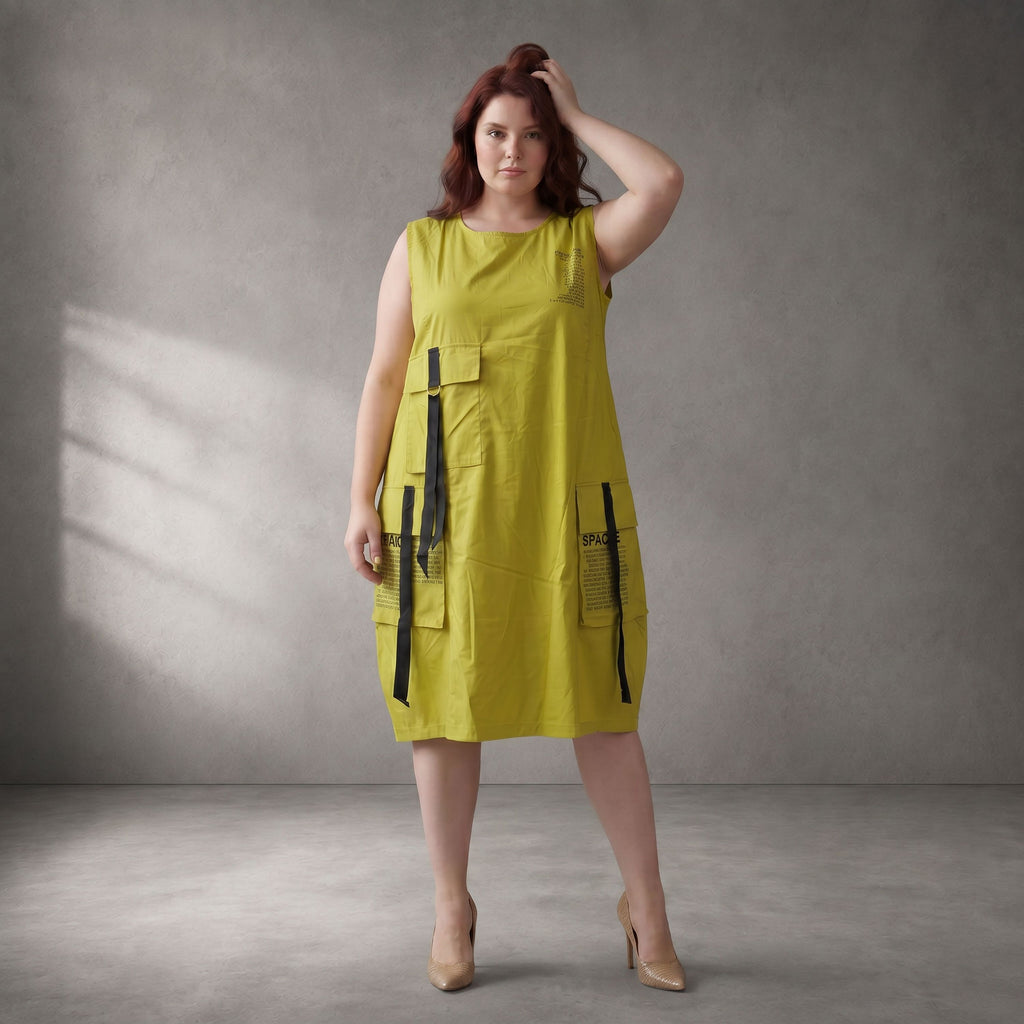 Pomme Rouge · Tunika · C6573 · Uni/Schrift · Limette