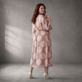 Funky Diva Kleid 26001, Sand-Rosa