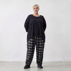 AKH Premium Hose 7209 LadyKate, Schwarz-Weiß
