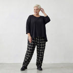 AKH Premium Hose 7209 LadyKate, Schwarz-Weiß