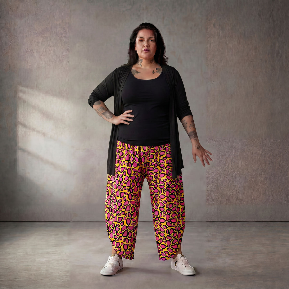Funky Diva · Trousers · Queeny · 26003 · Neonvibes Yellow