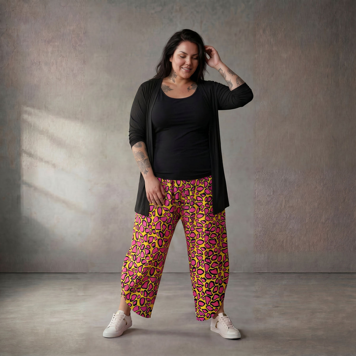 Funky Diva · Trousers · Queeny · 26003 · Neonvibes Yellow