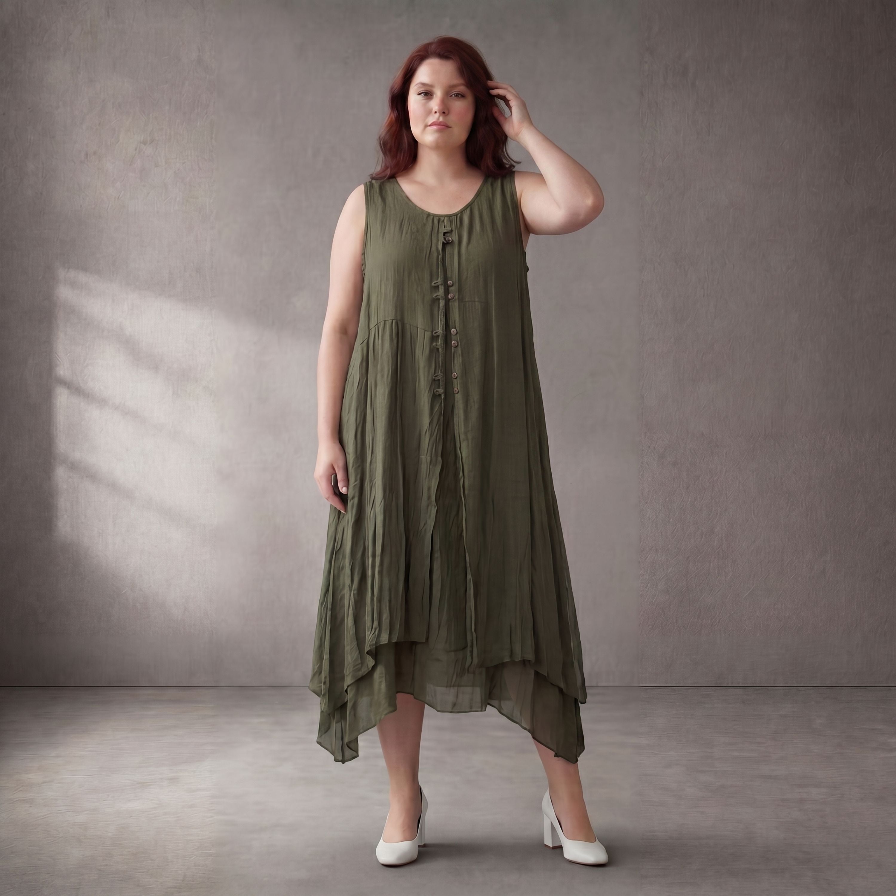 Funky Diva · Tunika · F629 · Khaki