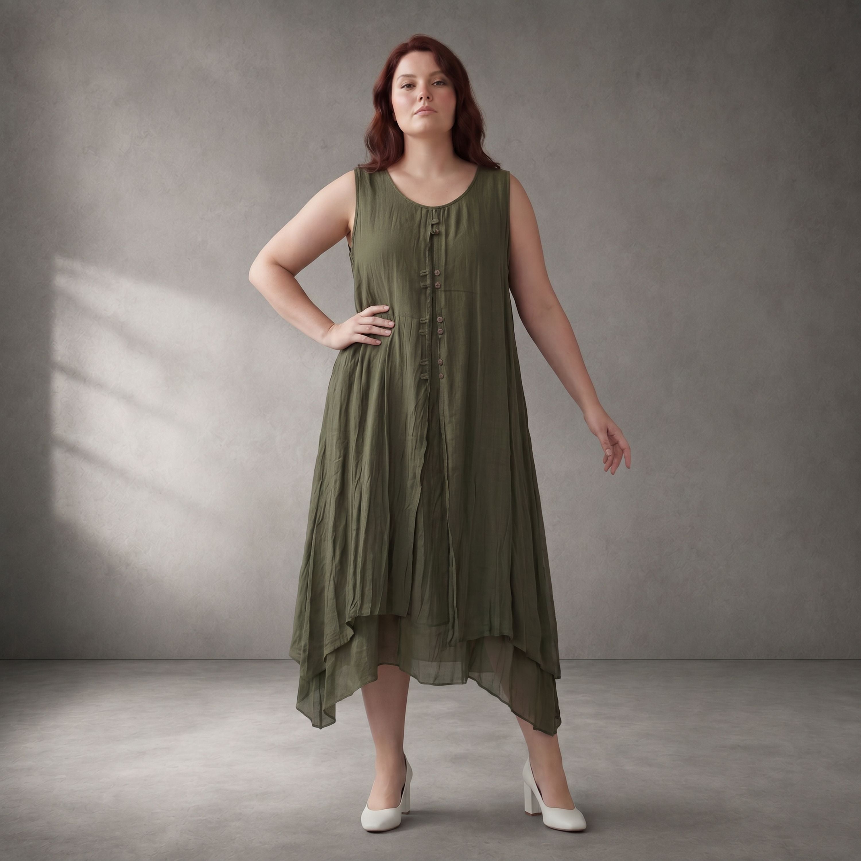 Funky Diva · Tunika · F629 · Khaki