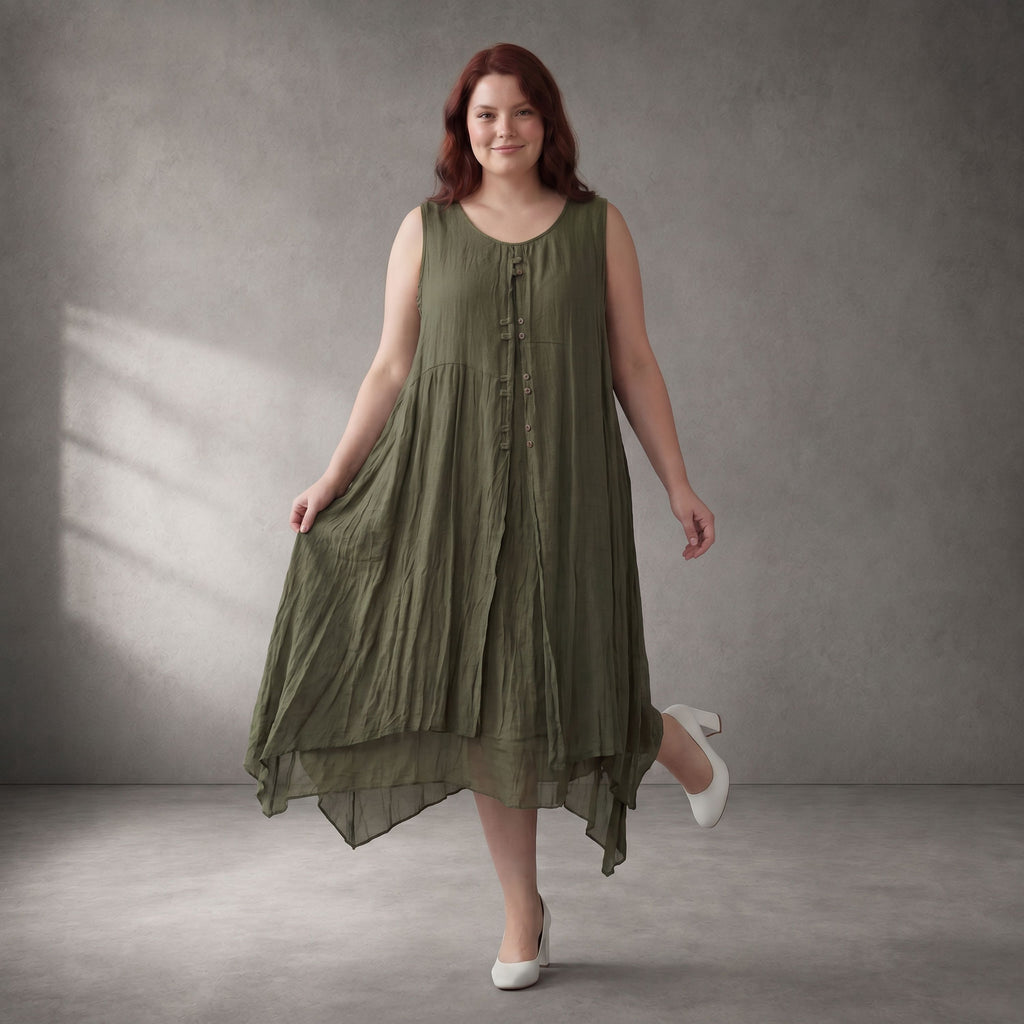Funky Diva · Tunika · F629 · Khaki