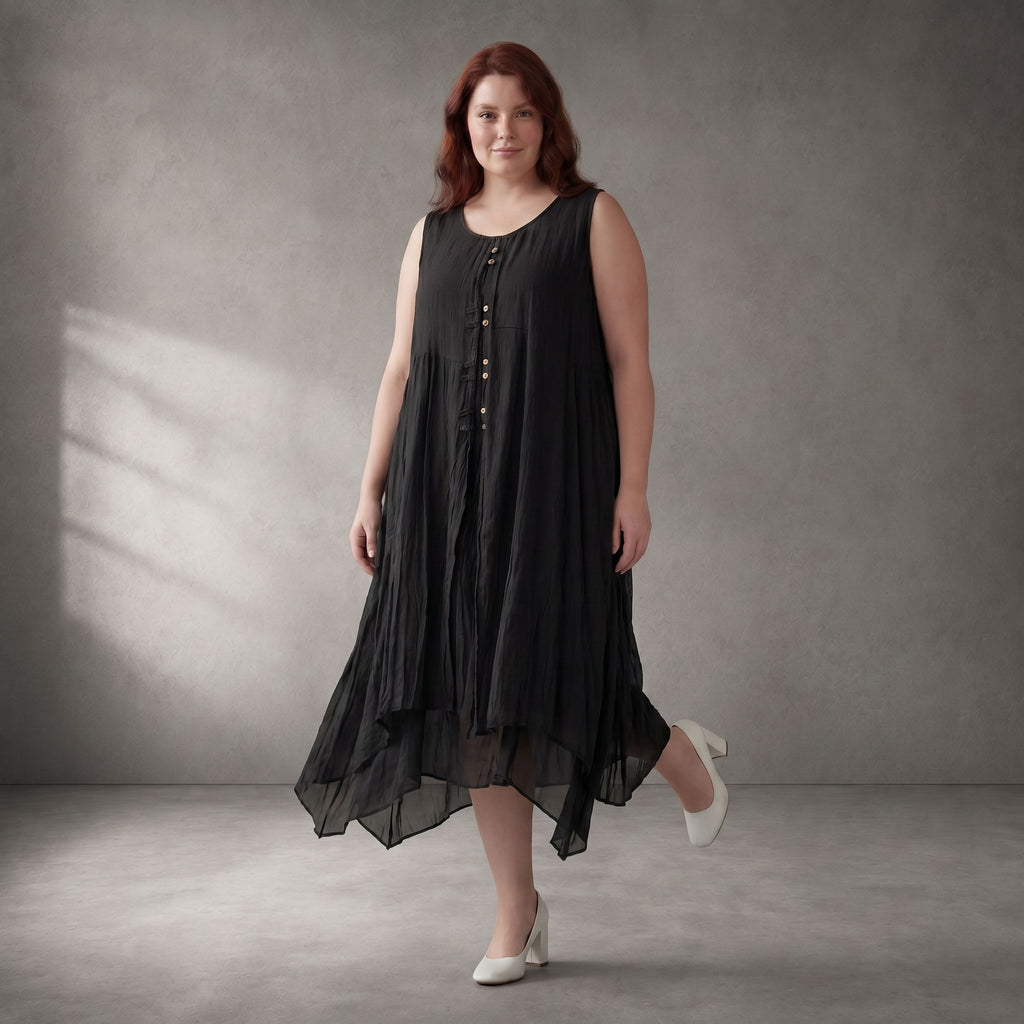 Funky Diva · Tunika · F629 · Schwarz