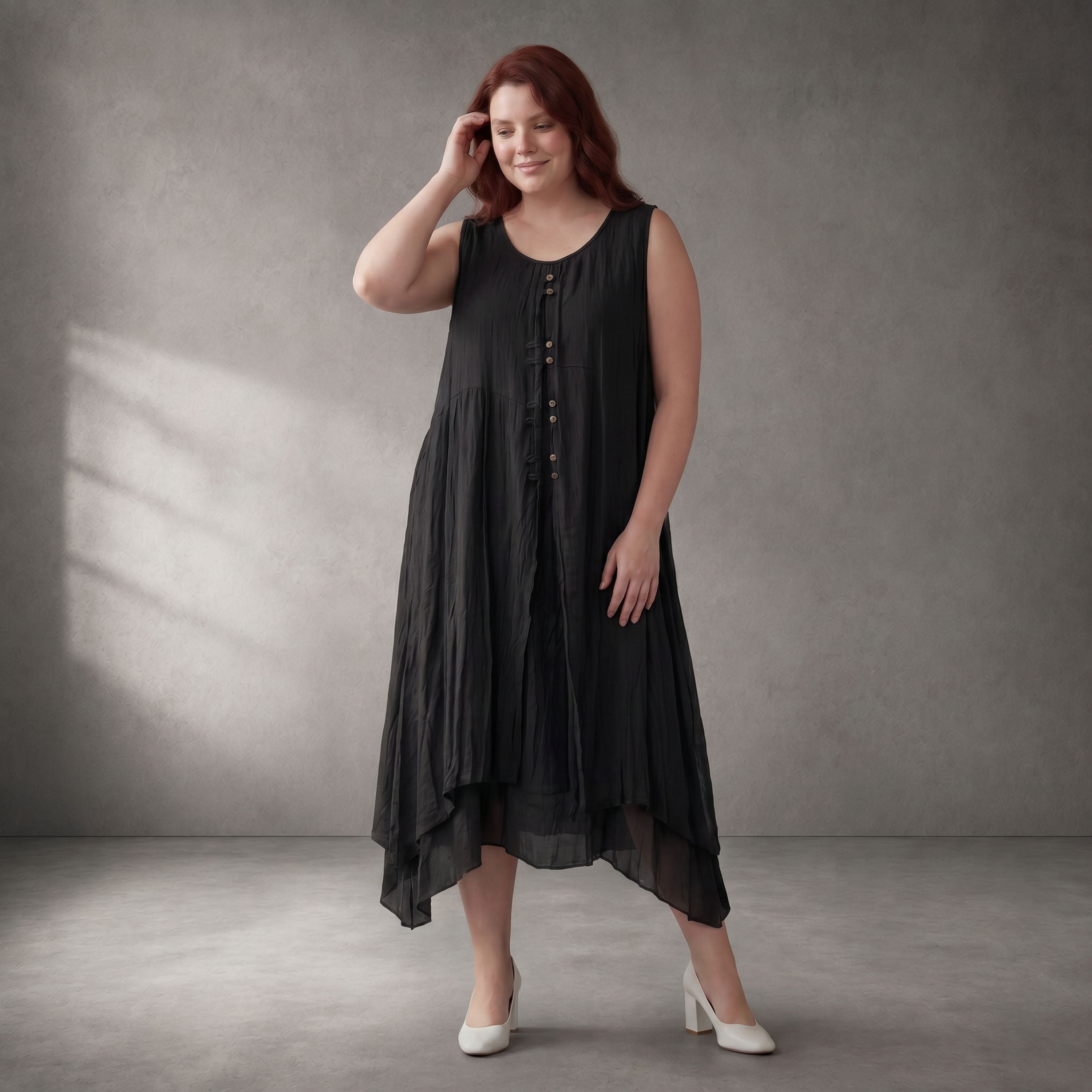 Funky Diva · Tunika · F629 · Schwarz