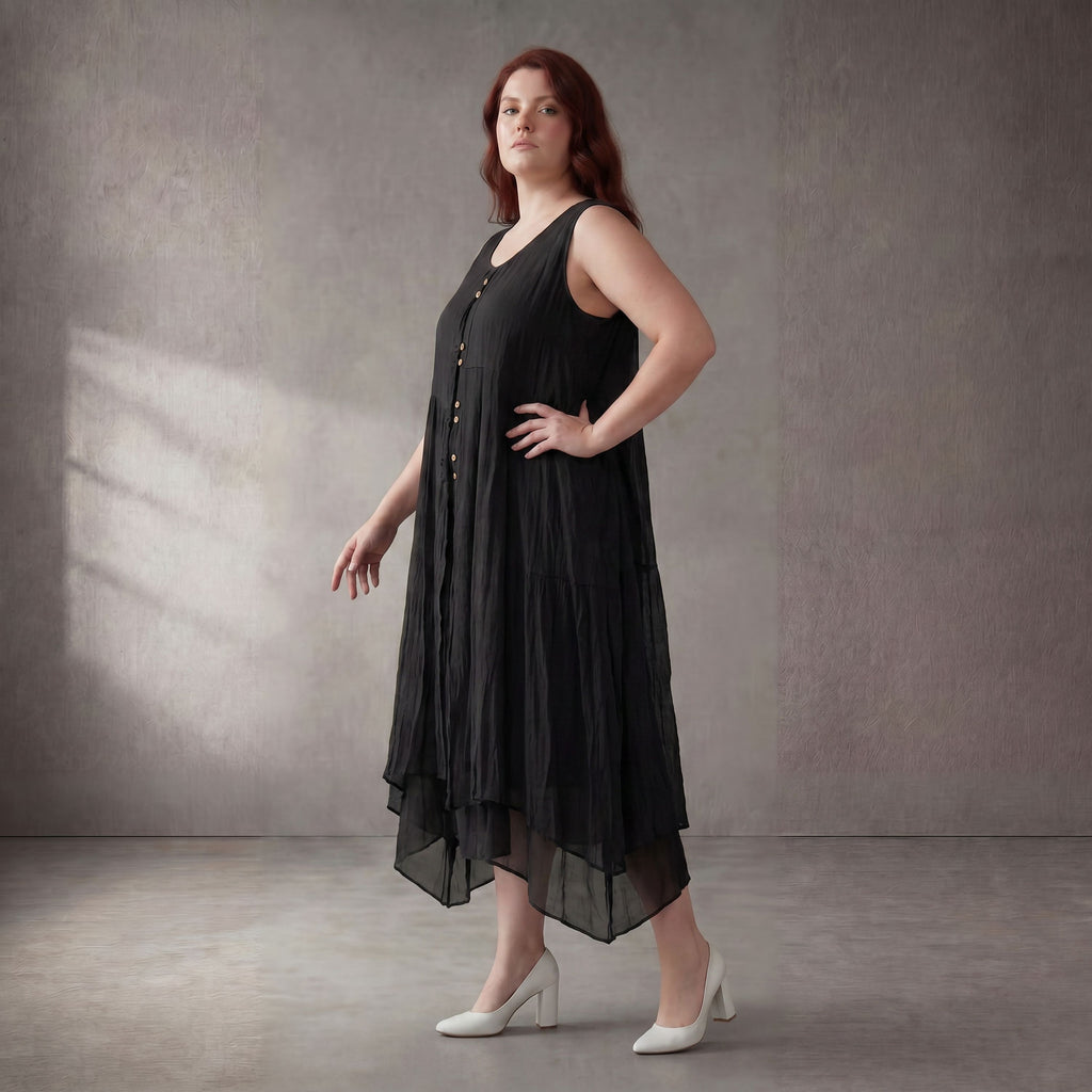 Funky Diva · Tunika · F629 · Schwarz