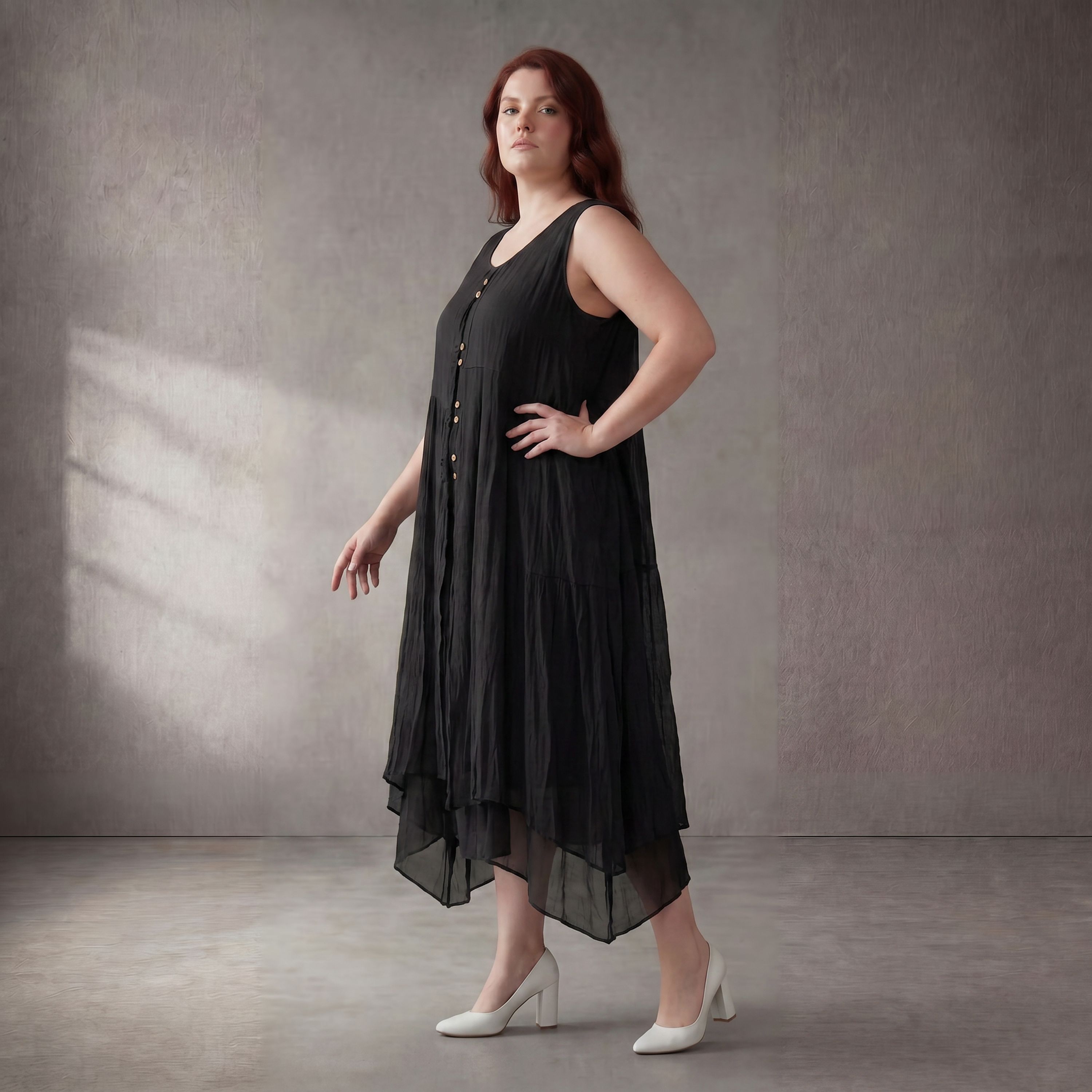 Funky Diva · Tunika · F629 · Schwarz