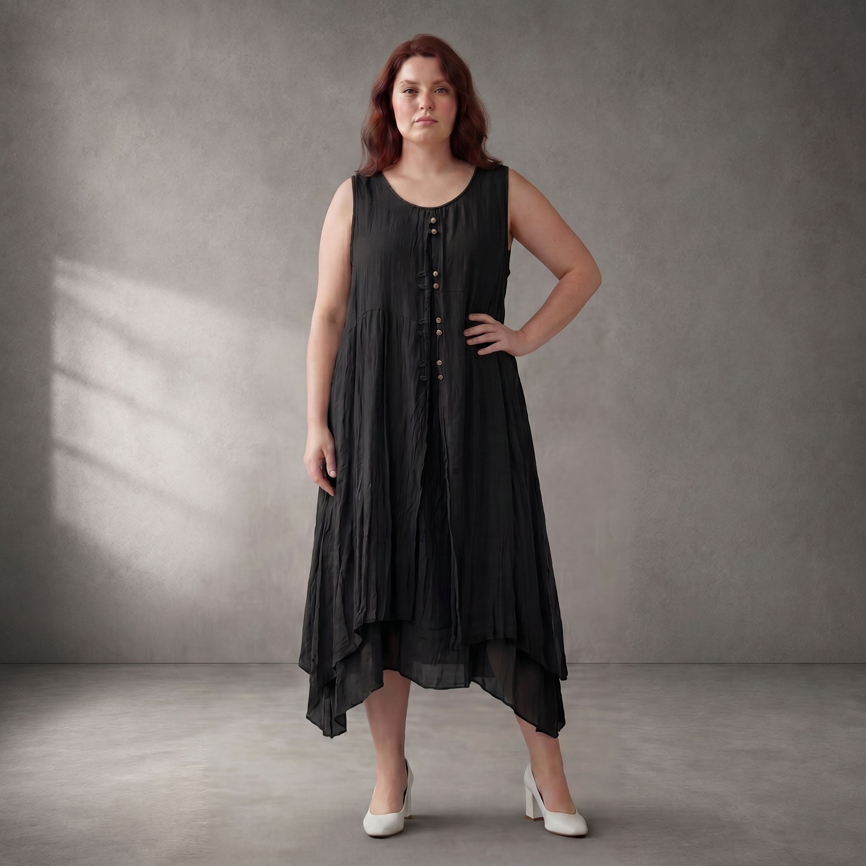 Funky Diva · Tunika · F629 · Schwarz