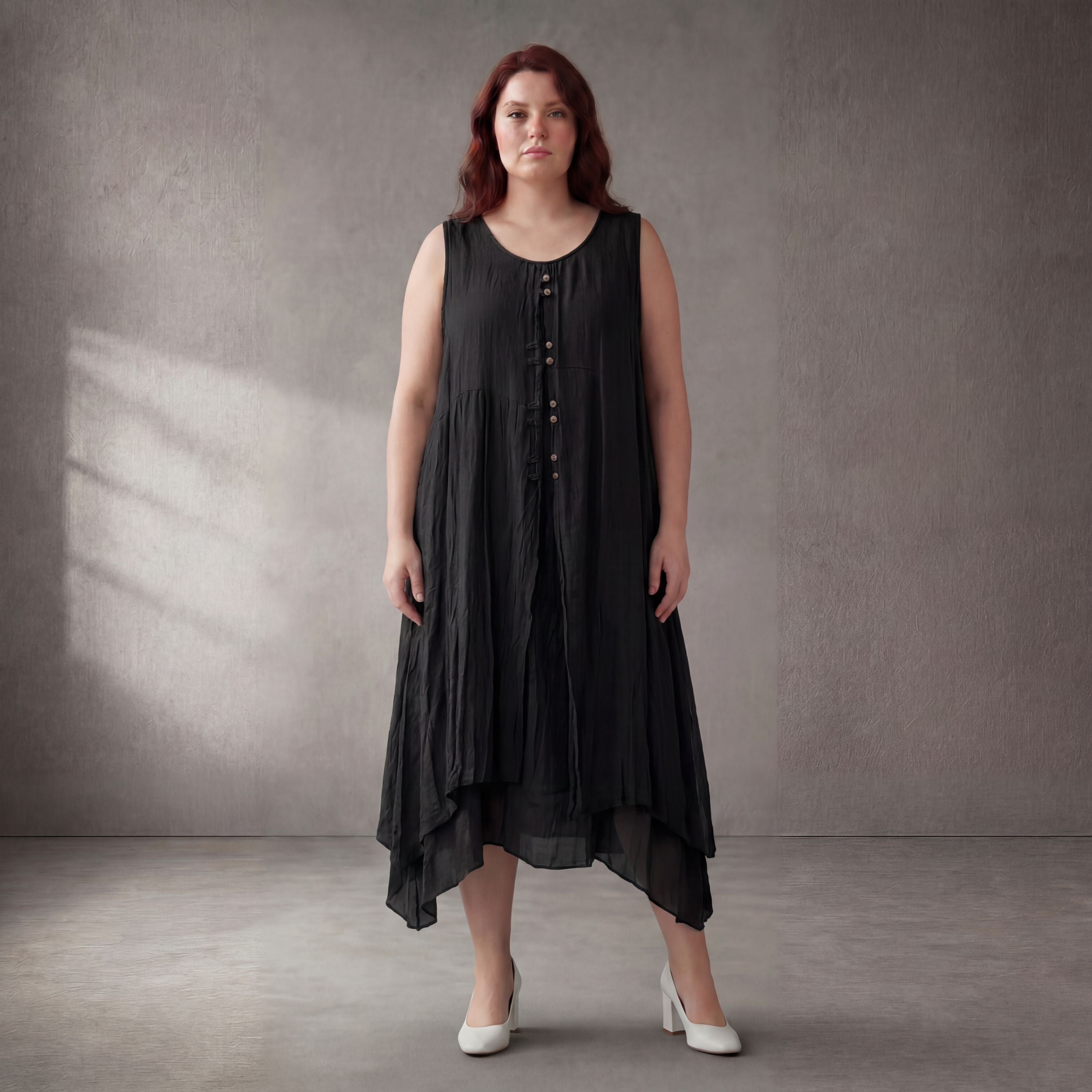 Funky Diva · Tunika · F629 · Schwarz
