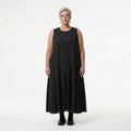 AKH Premium 6972 Kleid, Schwarz-Weiß