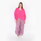 AKH Fashion 6631 Hose, Fuchsia-Mint