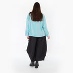 AKH Fashion 7192 Jacke, Grün-Flieder